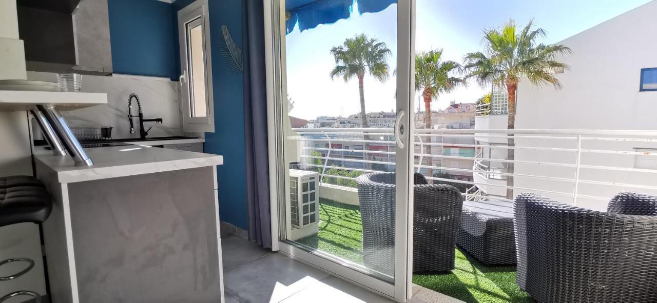 Cannes Pointe Croisette Studio Plage 2 Min A Pieds Exterior photo